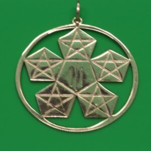 Пентаграм  размер ф-4см.